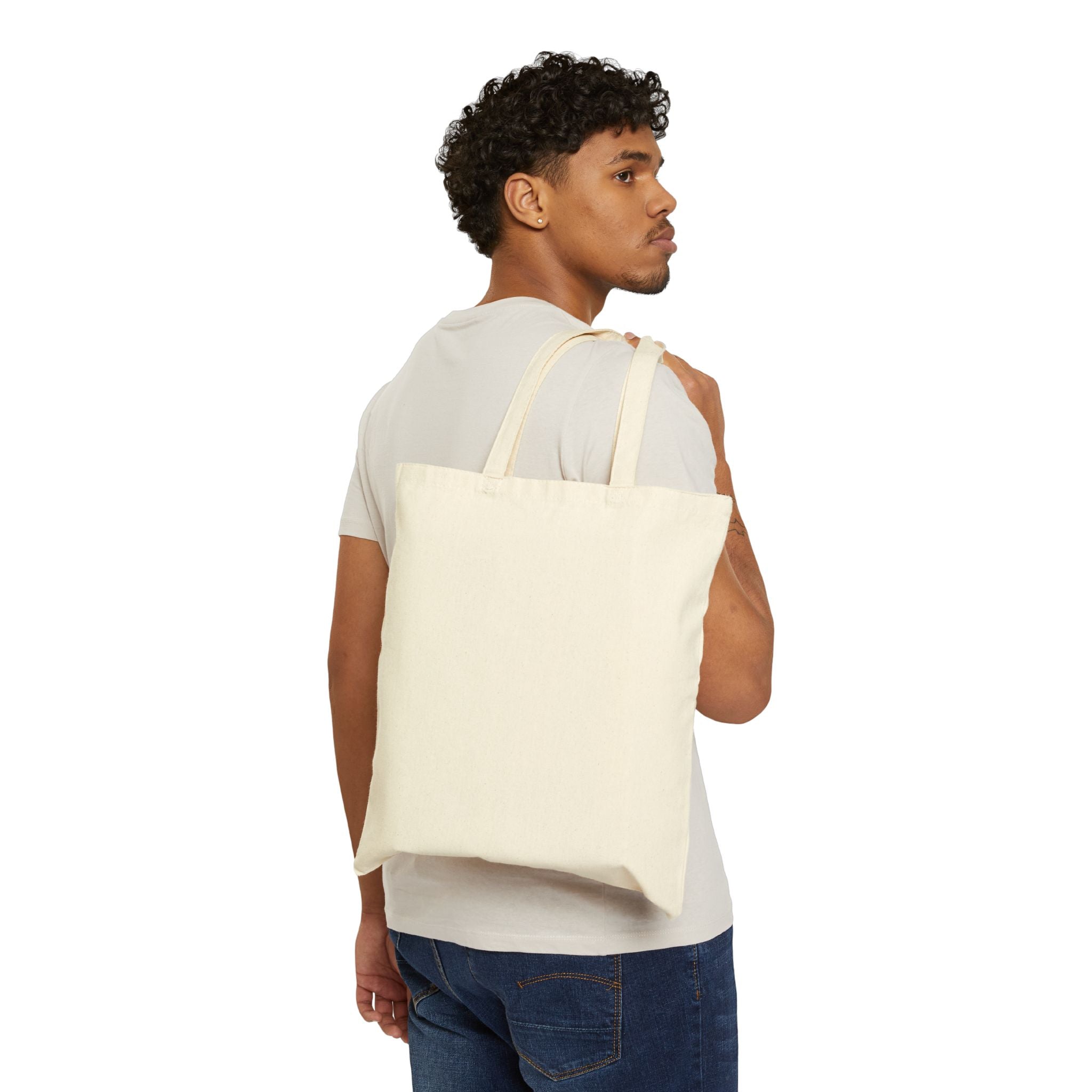 Comfy Spaces Logo Cotton Canvas Tote Bag — Stylish Everyday Carry