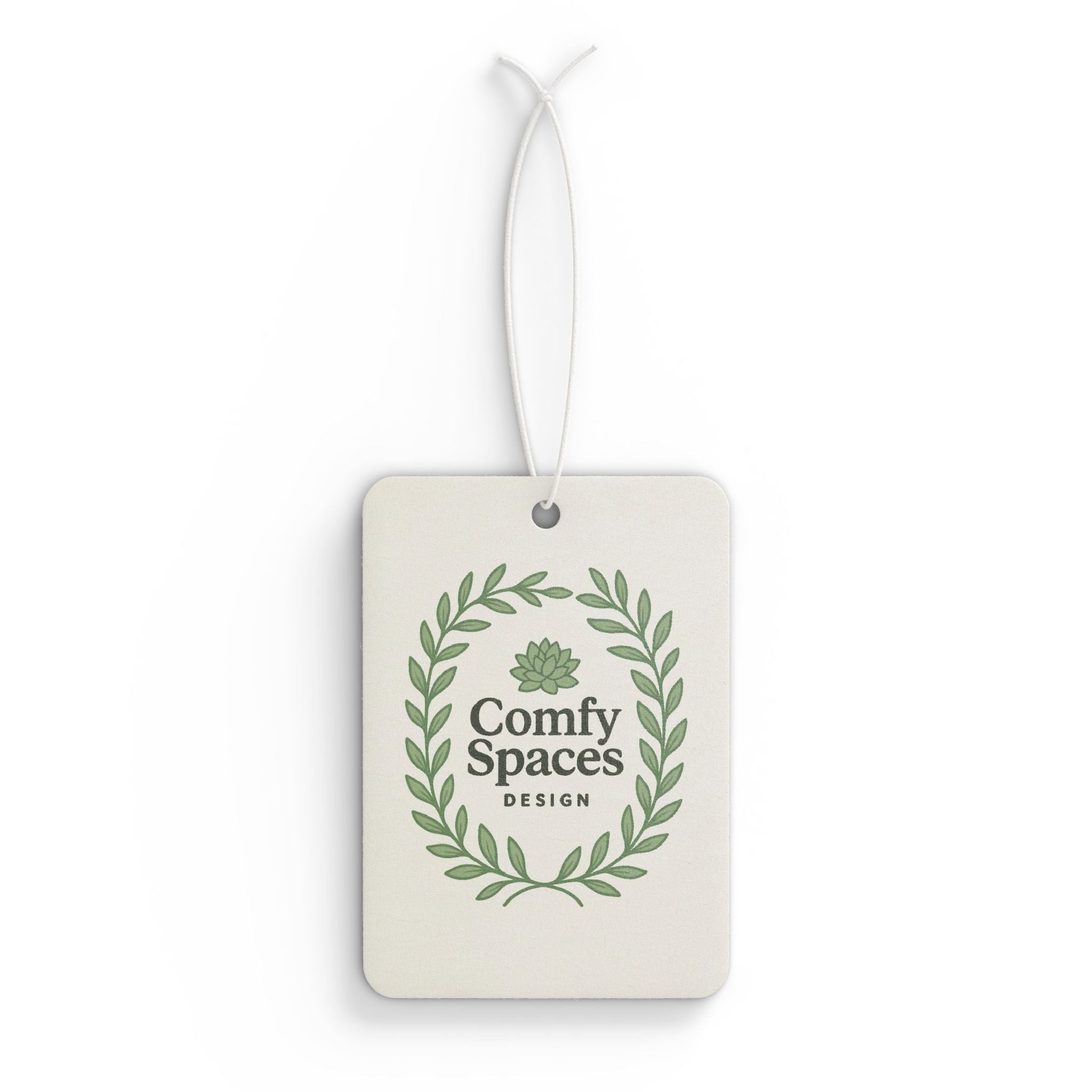 Comfy Spaces Car Air Freshener — Classic Scent, Charity Logo Collection